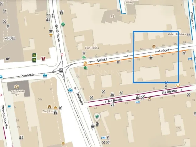 Pronájem bytu 3+1, Praha - Smíchov, Na bělidle, 110 m2