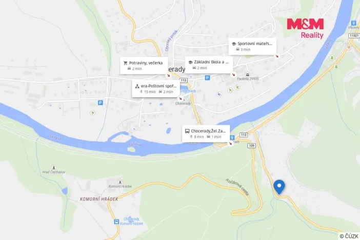 Prodej rodinného domu, Chocerady, 67 m2