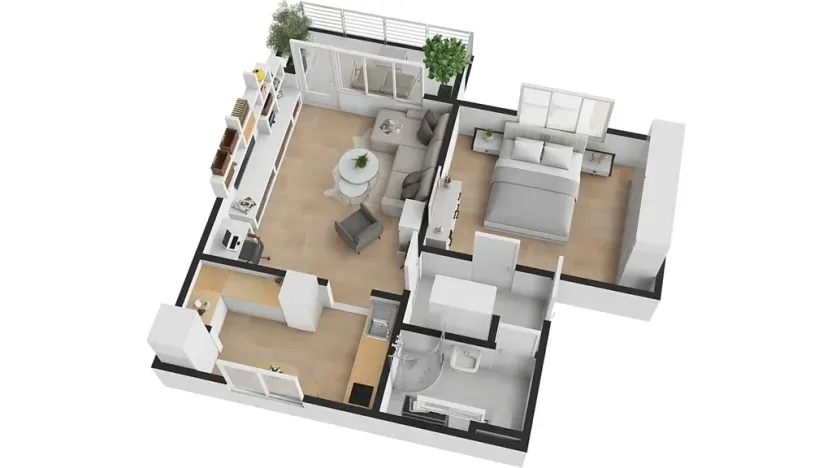 Prodej bytu 2+1, Nová Ves pod Pleší, 93 m2