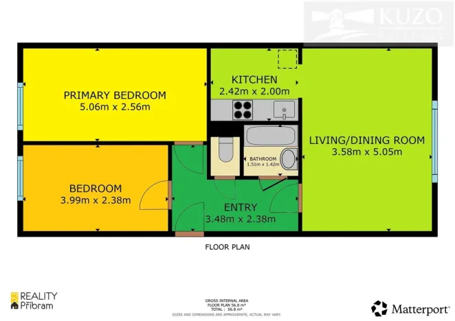 Pronájem bytu 3+kk, Praha, Bělčická, 58 m2