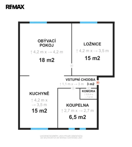 Prodej bytu 2+kk, Meziboří, Hornická, 58 m2