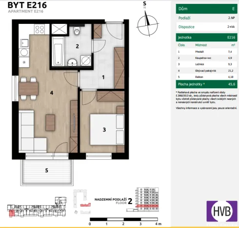 Prodej bytu 2+kk, Praha, Arnošta Staňka, 41 m2