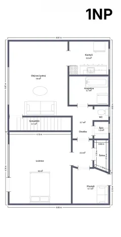 Prodej rodinného domu, Kladno, Marie Majerové, 101 m2