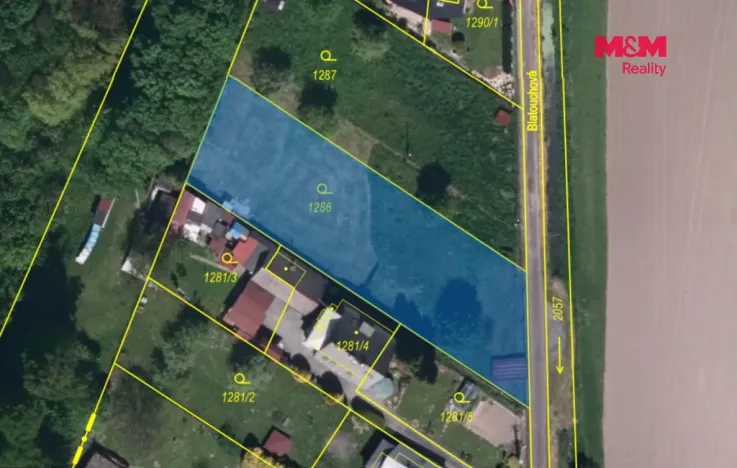 Prodej pozemku pro bydlení, Ostrava, 1248 m2