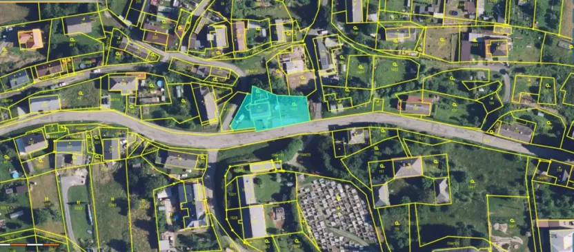 Prodej komerčního pozemku, Jedlí, 872 m2
