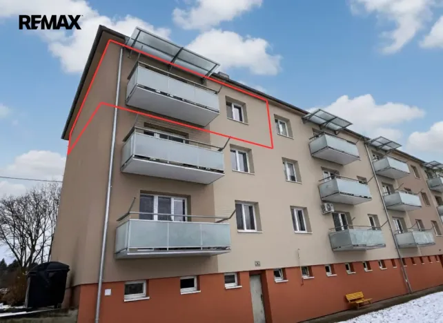 Pronájem bytu 2+1, Napajedla, Husova, 49 m2