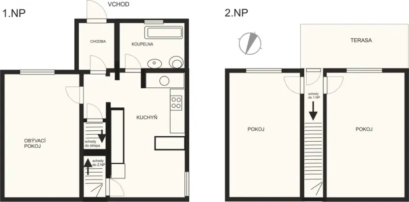 Prodej rodinného domu, Otrokovice, Dobrovského, 101 m2