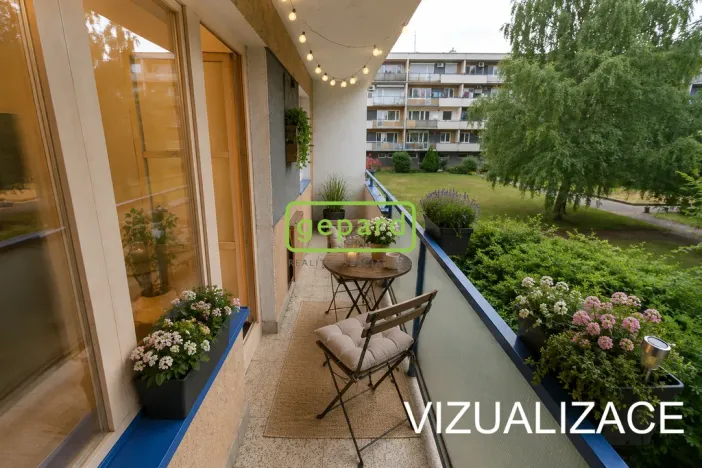 Prodej bytu 2+1, Brno - Komárov, Pompova, 62 m2
