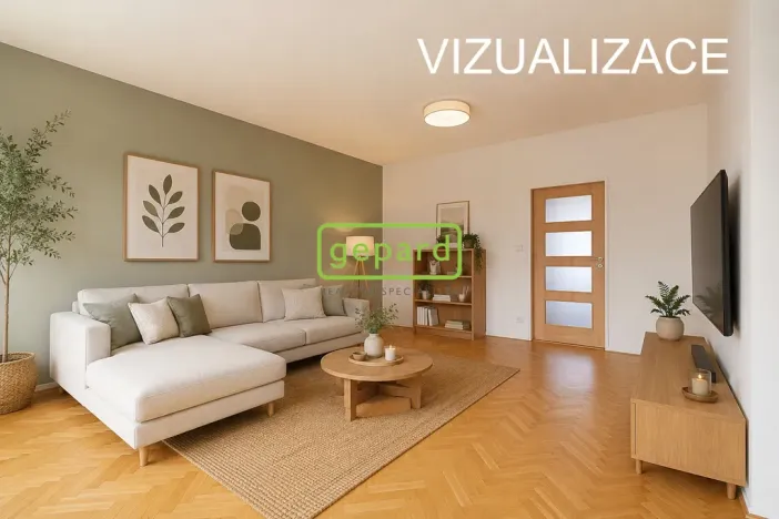 Prodej bytu 2+1, Brno - Komárov, Pompova, 62 m2