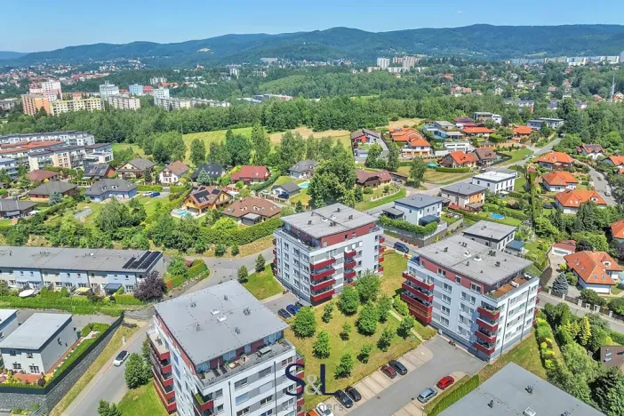 Pronájem bytu 2+kk, Liberec, Zelené údolí, 38 m2