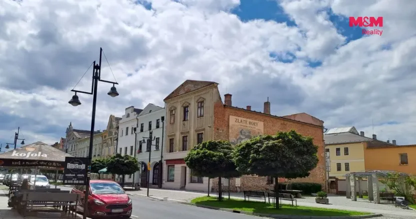 Pronájem obchodního prostoru, Zlaté Hory, nám. Svobody, 170 m2