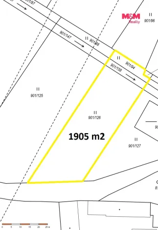 Prodej louky, Rakovice, 1905 m2