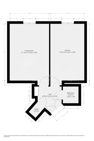 Pronájem bytu 2+kk, Praha - Holešovice, U průhonu, 48 m2