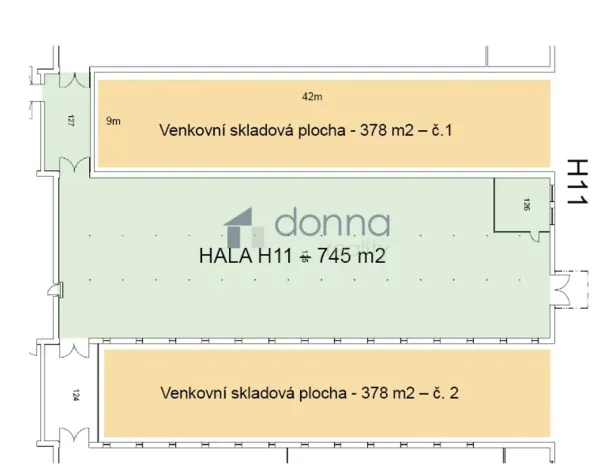 Pronájem pozemku, Praha, Ve žlíbku, 378 m2