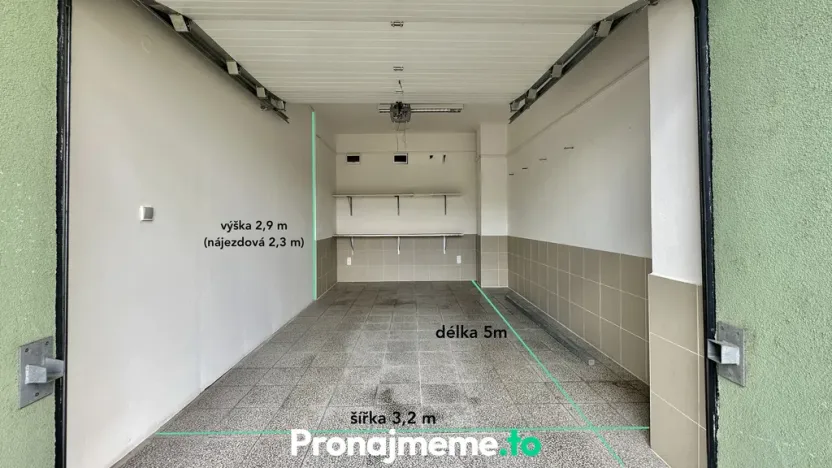Pronájem garáže, Znojmo, Vídeňská třída, 16 m2