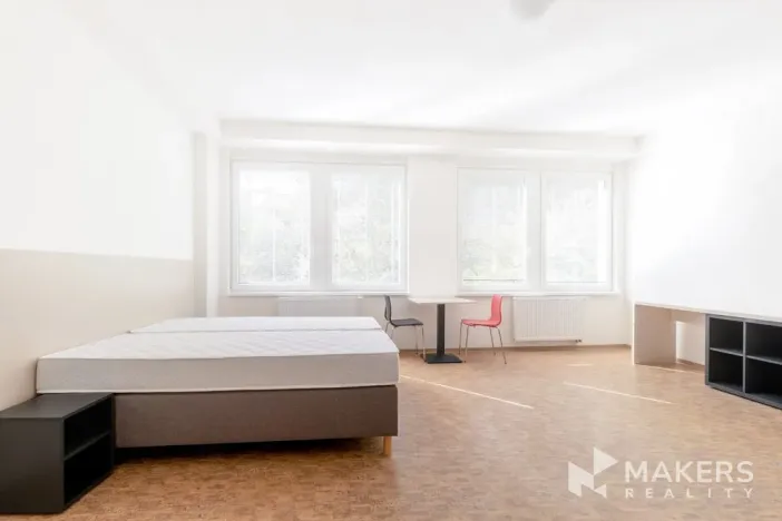 Pronájem bytu 1+kk, Praha - Smíchov, Křížová, 18 m2