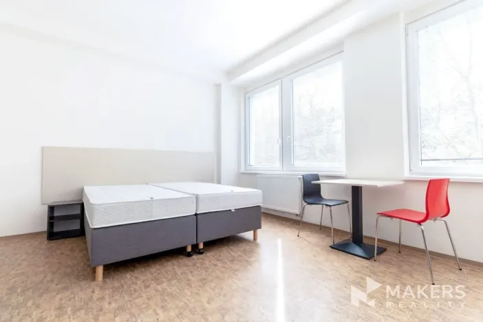 Pronájem bytu 1+kk, Praha - Smíchov, Křížová, 18 m2