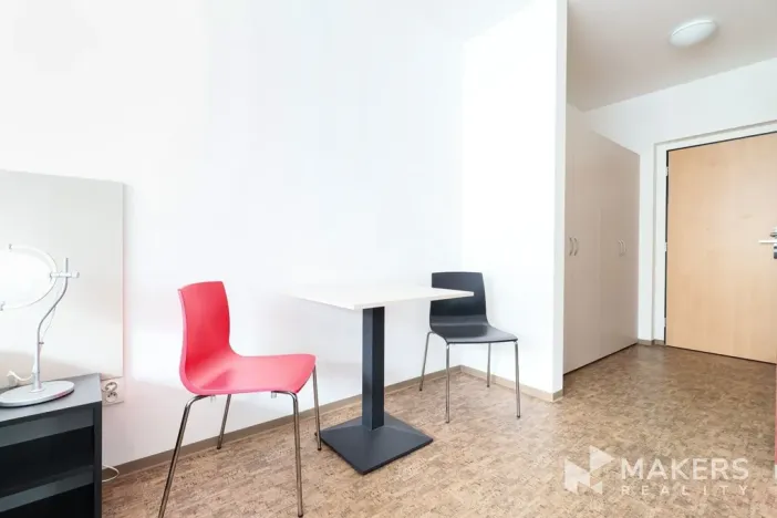 Pronájem bytu 1+kk, Praha - Smíchov, Křížová, 18 m2