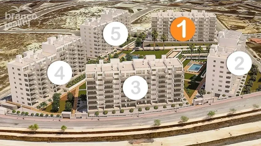 Prodej bytu 3+kk, San Miguel de Salinas, Alicante, Španělsko, 91 m2