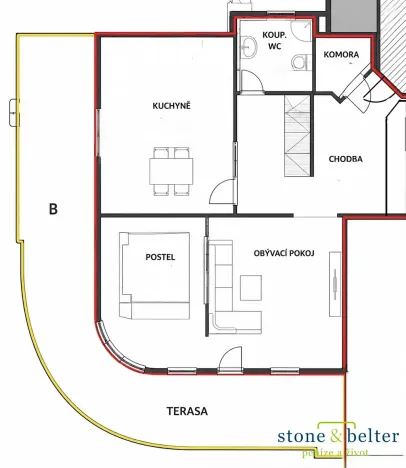 Prodej bytu 1+1, Praha - Vysočany, Kolbenova, 80 m2