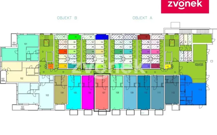 Pronájem bytu 1+kk, Zlín, Nad Stráněmi, 37 m2