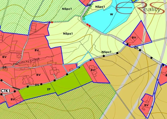 Prodej pozemku pro bydlení, Pertoltice - Horní Pertoltice, 3264 m2