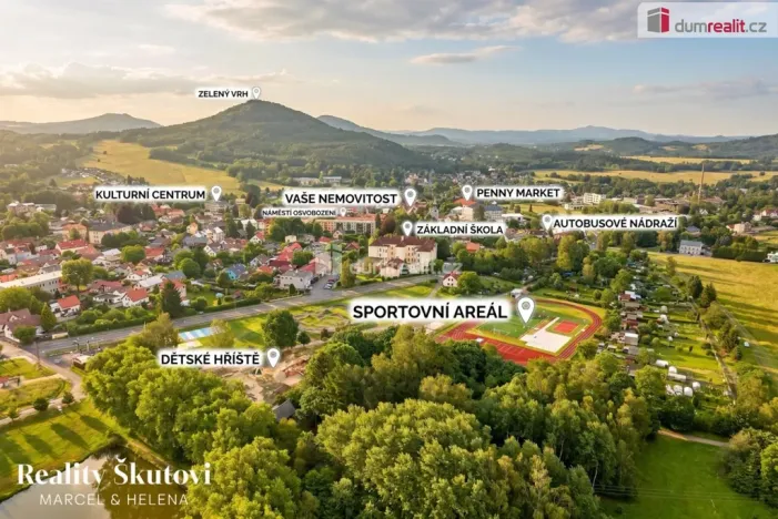 Prodej rodinného domu, Cvikov - Cvikov I, Kollárova, 293 m2