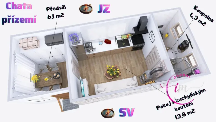 Prodej chaty, Jihlava, 50 m2