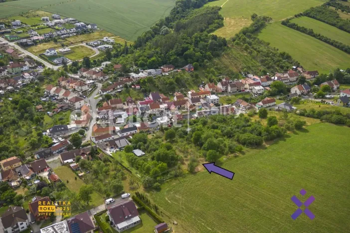 Prodej pozemku pro bydlení, Uherský Brod, Vinohradská, 861 m2