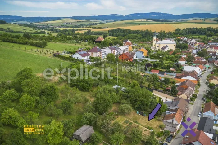 Prodej pozemku pro bydlení, Uherský Brod, Vinohradská, 861 m2