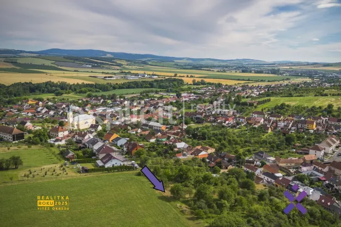 Prodej pozemku pro bydlení, Uherský Brod, Vinohradská, 861 m2