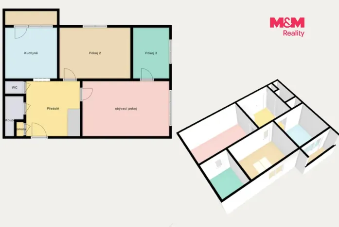 Prodej bytu 3+1, Karviná - Nové Město, tř. 17. listopadu, 66 m2