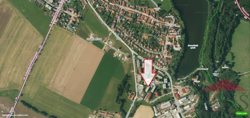 Pronájem bytu 1+1, Telč - Telč-Staré Město, Radkovská, 33 m2