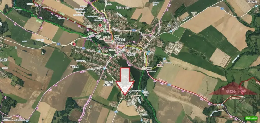 Pronájem bytu 1+1, Telč - Telč-Staré Město, Radkovská, 33 m2