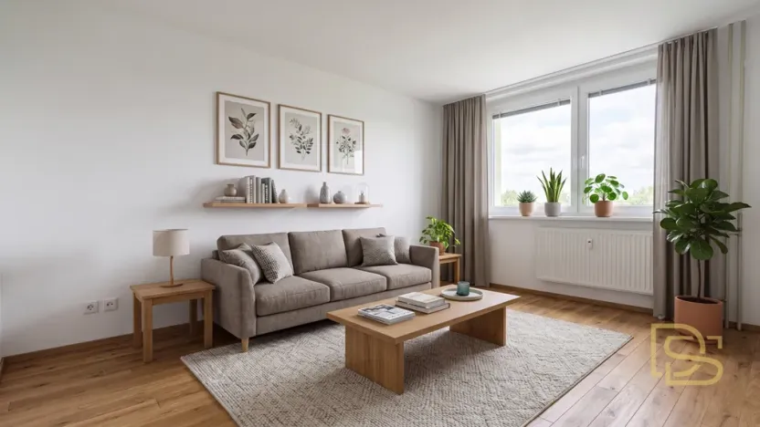Prodej bytu 2+1, Brno - Slatina, Mikulčická, 52 m2