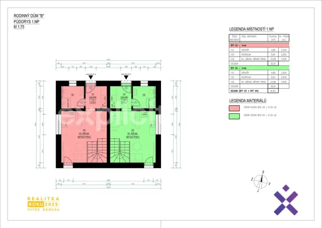 Prodej bytu 3+kk, Bystřice pod Lopeníkem, 61 m2