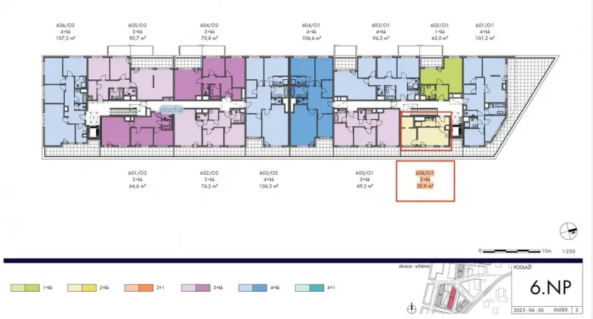 Prodej bytu 2+kk, Praha - Hlubočepy, Wassermannova, 39 m2