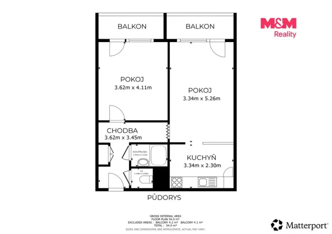 Prodej atypického bytu, Ostrava - Bělský Les, Bohumíra Četyny, 52 m2
