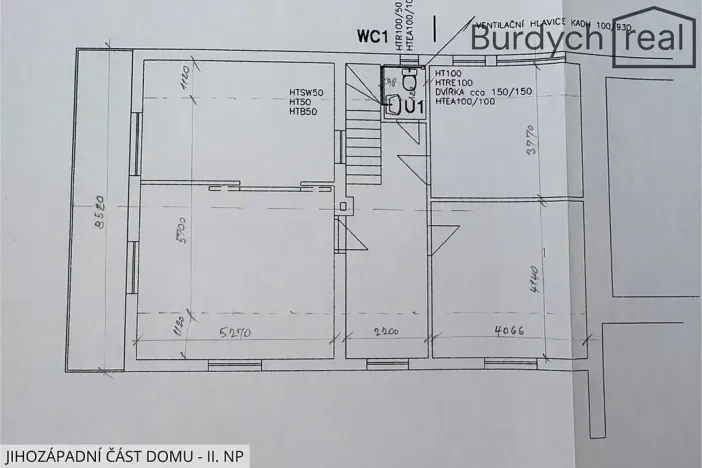 Prodej vícegeneračního domu, Slatiňany, 600 m2