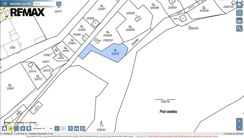 Prodej zahrady, Litvínov, Vrchlického, 276 m2