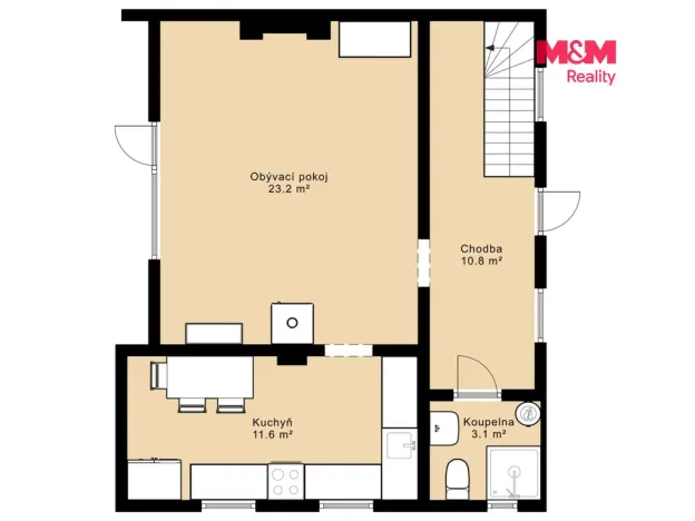 Prodej chaty, Čakov - Čakovec, 92 m2