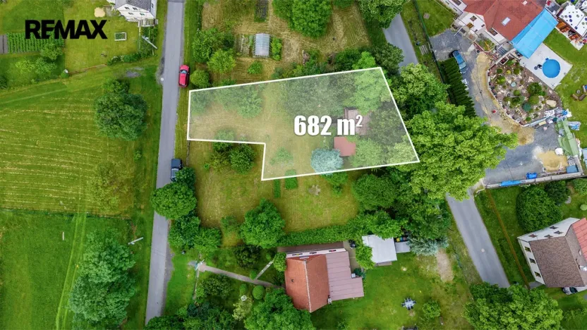 Prodej pozemku pro bydlení, Nové Město pod Smrkem, 682 m2