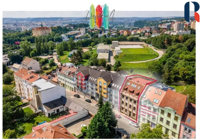 Pronájem bytu 2+kk, Praha - Libeň, Davídkova, 36 m2