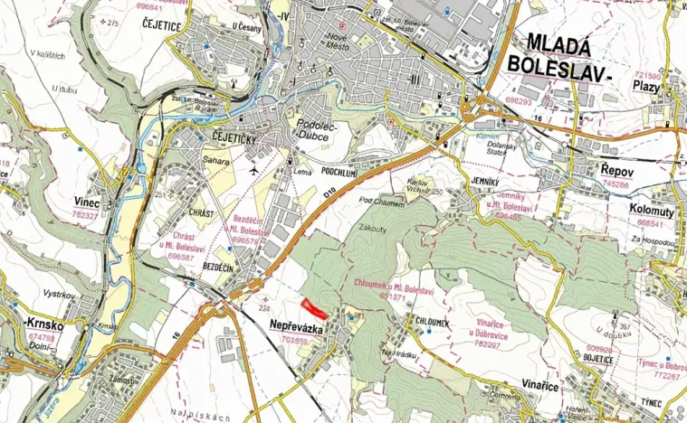 Prodej pole, Nepřevázka, 7797 m2