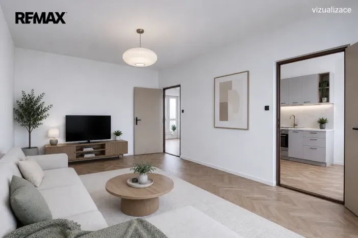 Prodej bytu 3+1, Třebíč - Horka-Domky, Hartmannova, 78 m2
