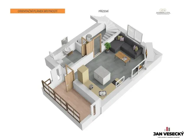 Prodej chaty, Krňany, 84 m2