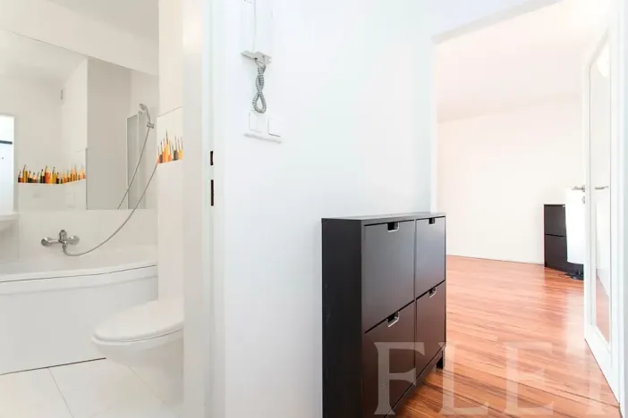 Pronájem bytu 2+kk, Praha - Karlín, Molákova, 42 m2
