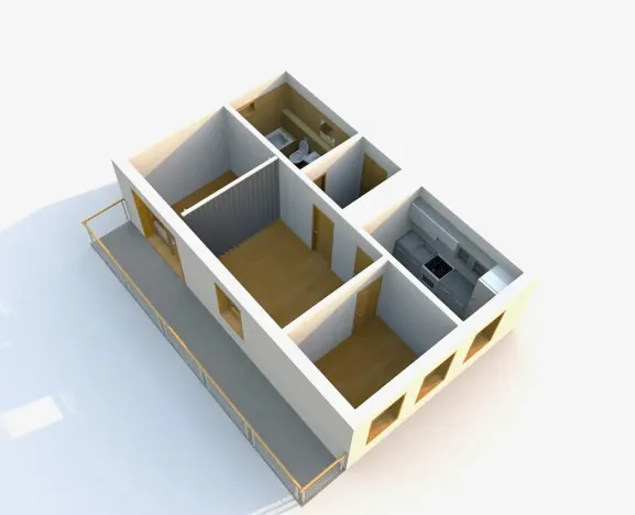 Prodej bytu 2+kk, Praha - Holešovice, Varhulíkové, 53 m2