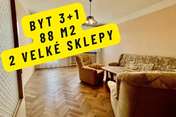 Prodej bytu 3+1, Bučovice, Trávnická, 88 m2