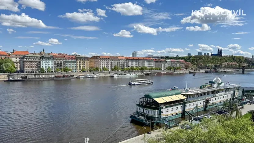 Prodej bytu 3+kk, Praha - Smíchov, Hořejší nábřeží, 117 m2